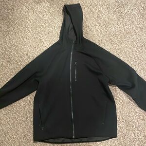 Black zip up hoodie